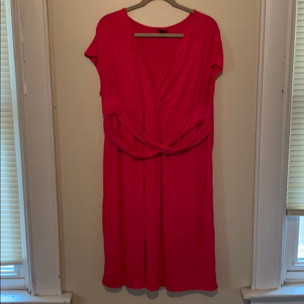 Faux wrap Dress